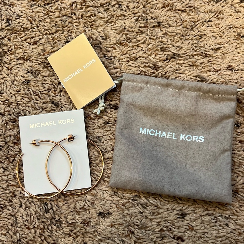 Michael Kors Hoop Earrings